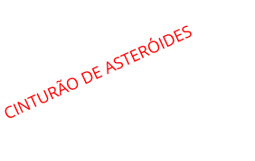 CINTURÃO DE ASTERÓIDES